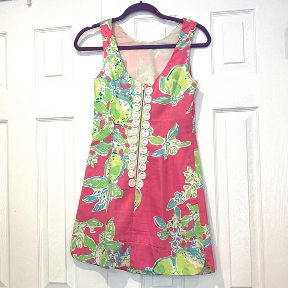 Lilly Pulitzer Pink Lemon Sleeveless dress - Picture 3 of 5